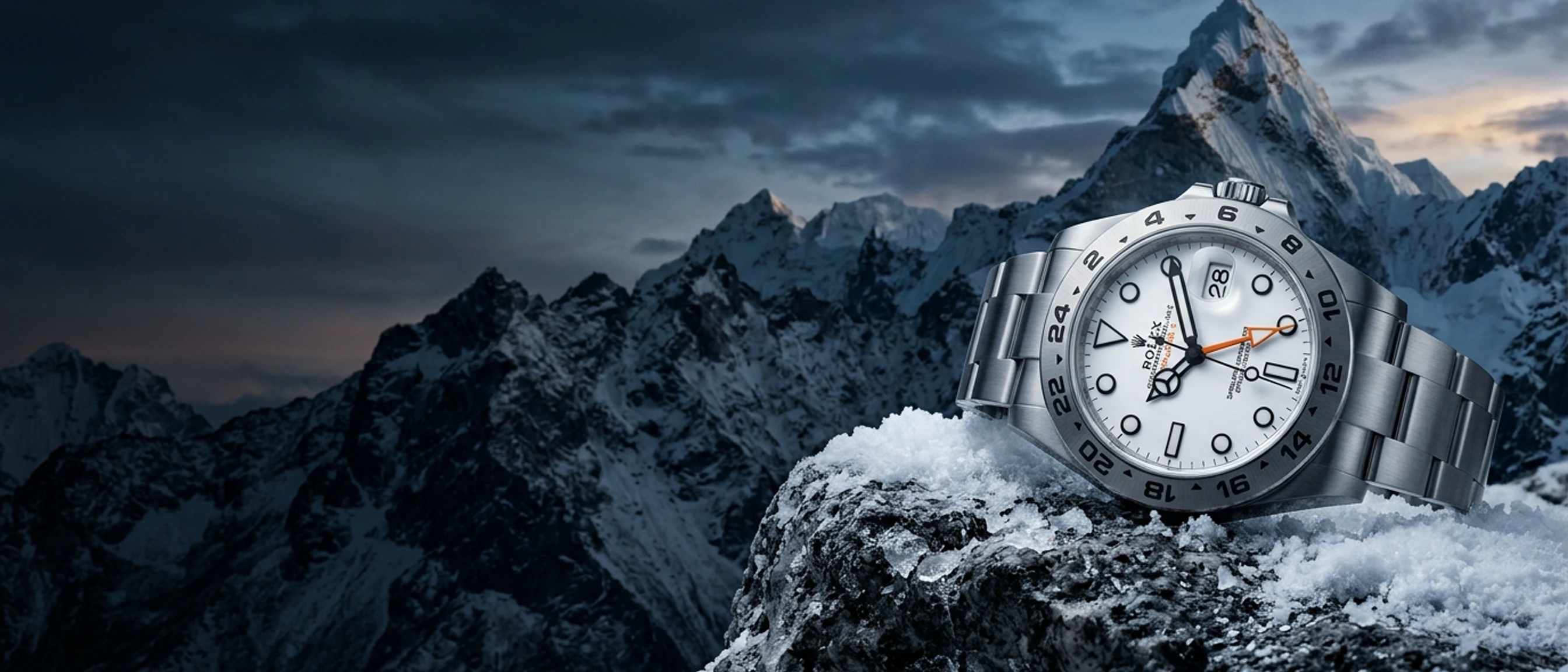 Rolex Explorer II 226570 Polar Beyaz Turuncu 24 Saat İbresi 1:1 Super Clone ETA Saat Rolex Explorer II 226570 Polar Beyaz Turuncu 24 Saat İbresi 1:1 Super Clone ETA Saat