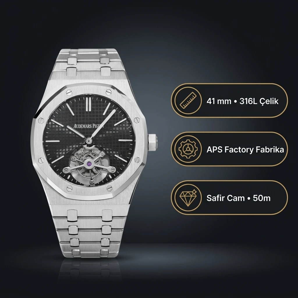 Audemars Piguet 26512ST Tourbillon Super Clone ETA Saat