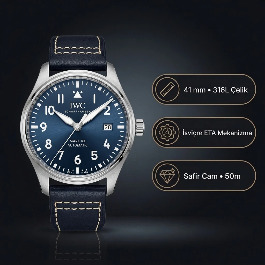 IWC Pilots Watch Mark XVIII Le Petit Prince Super Clone ETA Saat
