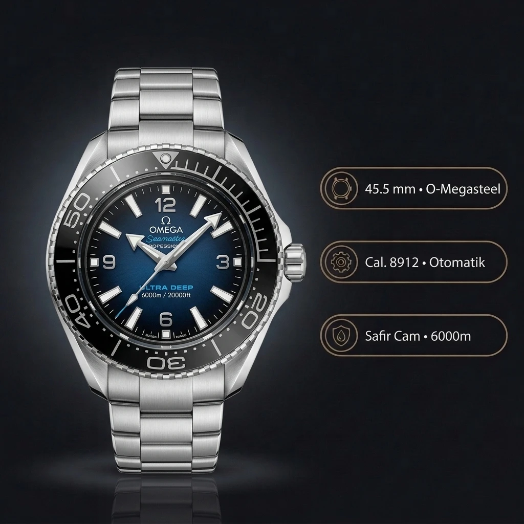 Omega 41 mm 220.10.41 Seamaster Aqua Terra Gmt Mavi Kadran Çelik Super Clone ETA Saat