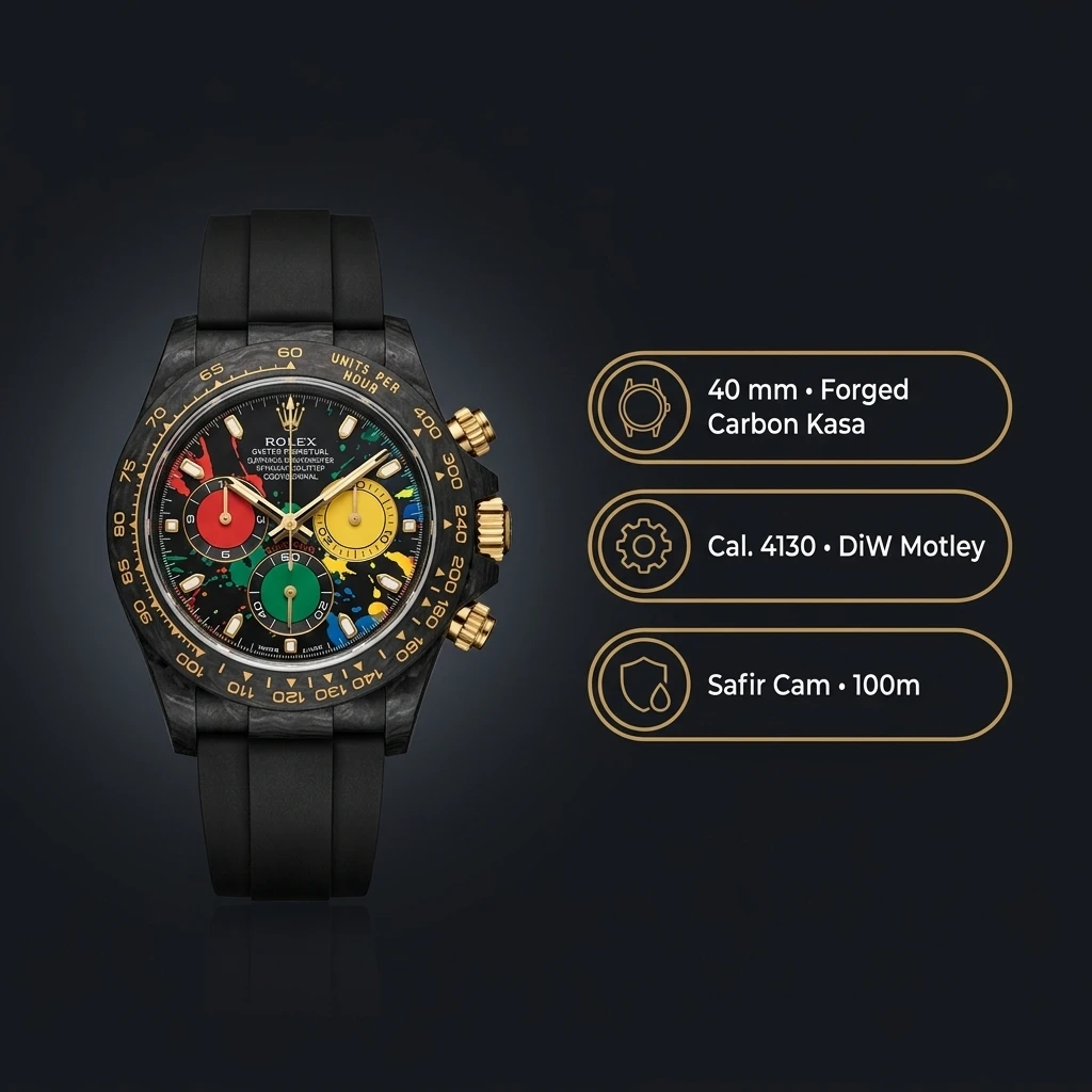 Rolex Daytona Super Clone ETA Saat