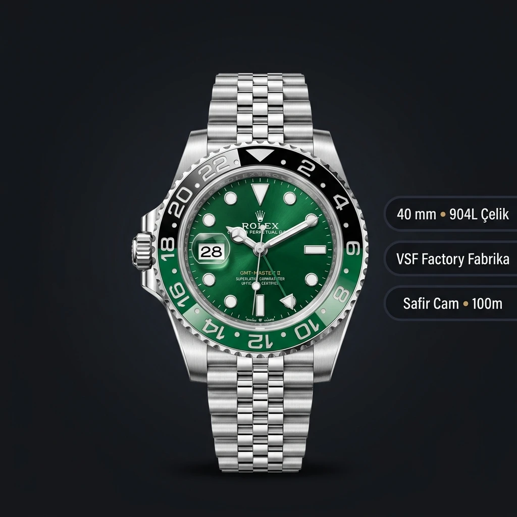 Rolex GMT-Master II 126720VTNR Sprite Vsf factory Super Clone ETA Saat
