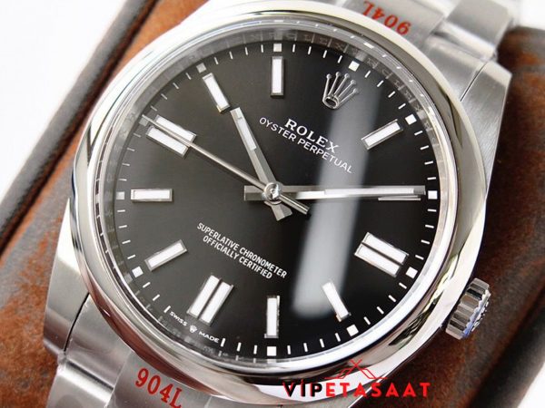 Rolex Oyster Perpetual 41mm Siyah Kadran Super Clone ETA