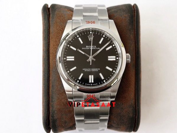 Rolex Oyster Perpetual 41mm Siyah Kadran Super Clone ETA