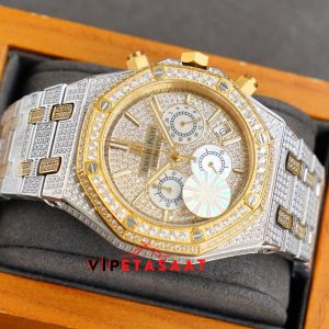 Audemars Piguet Full Taş Kadran Eta Saat Super Clone