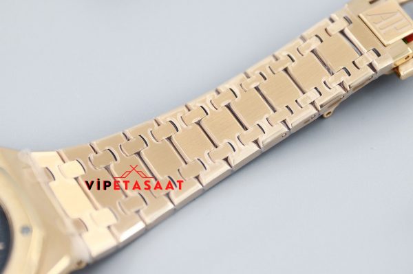 Audemars Piguet Mavi Kadran Gold Kasa Jumbo Extra Thin