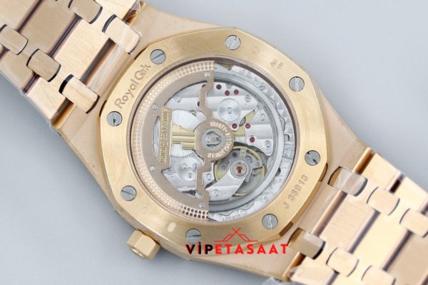 Audemars Piguet Mavi Kadran Gold Kasa Jumbo Extra Thin