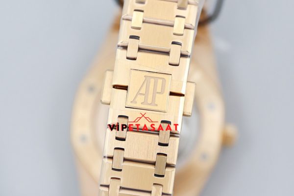 Audemars Piguet Mavi Kadran Gold Kasa Jumbo Extra Thin