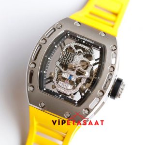 Richard Mille Titanyum Kasa RM052 Taşlı İskelet Super Clone