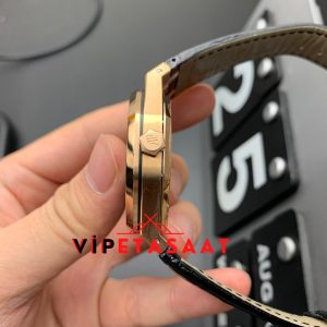 Audemars Piguet Siyah Kadran Rose Royal Oak Super Clone ETA