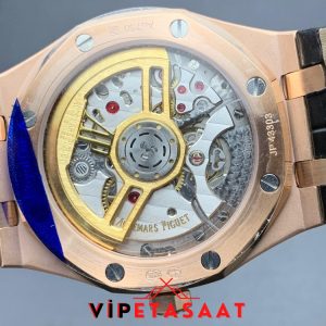 Audemars Piguet Siyah Kadran Rose Royal Oak Super Clone ETA