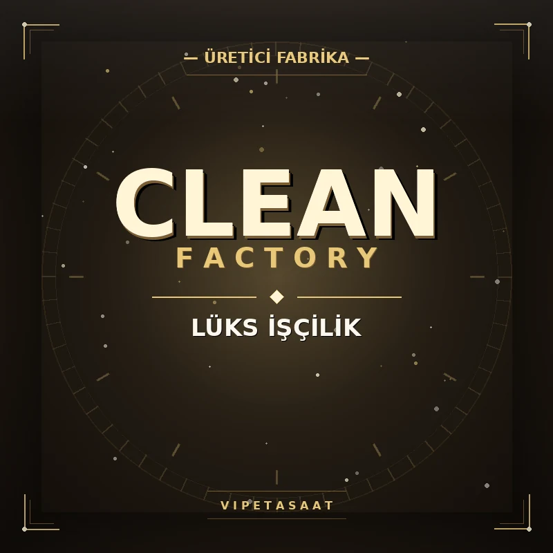 Clean Factory eta saat üretici - Vipetasaat