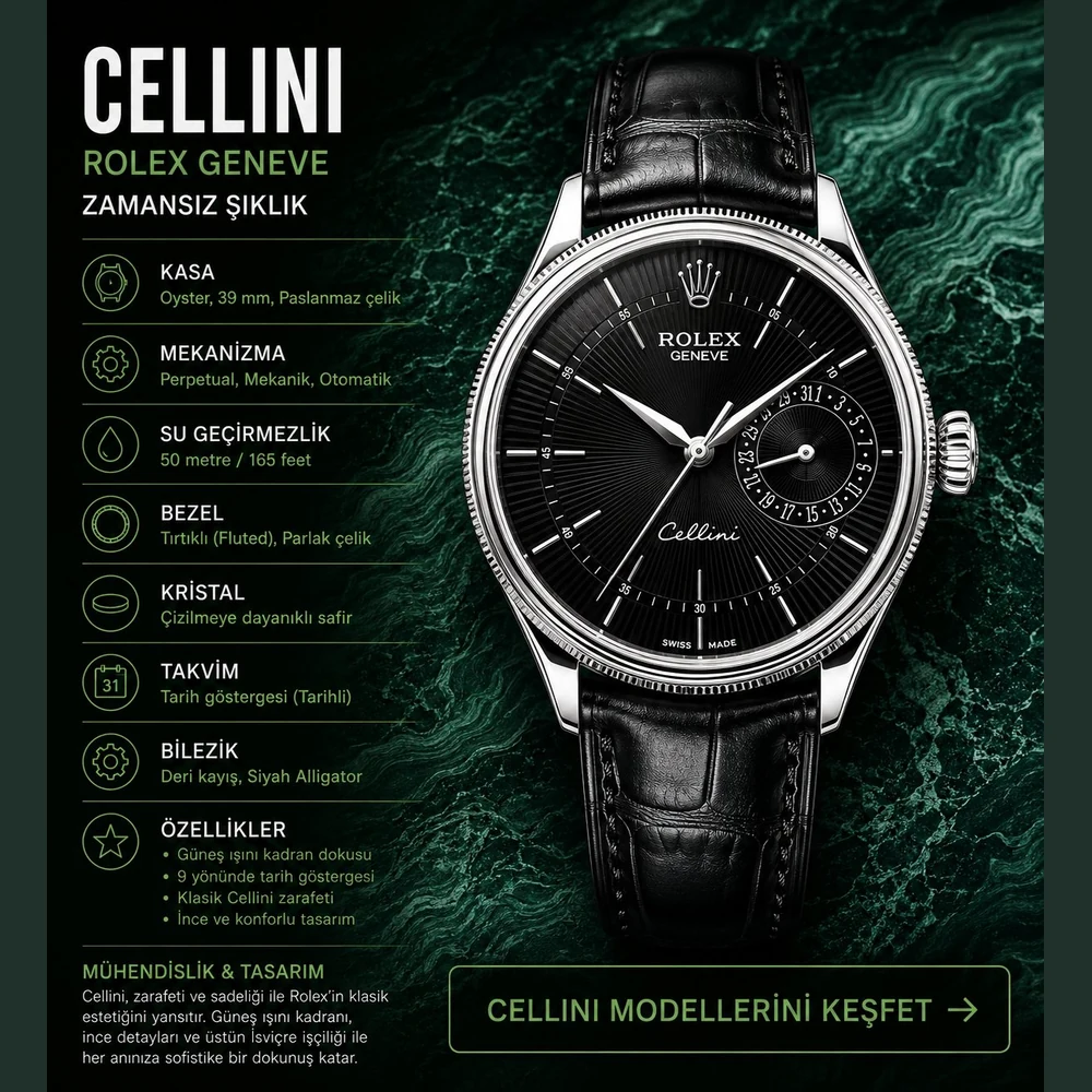 Rolex Cellini eta saat modelleri - Vipetasaat