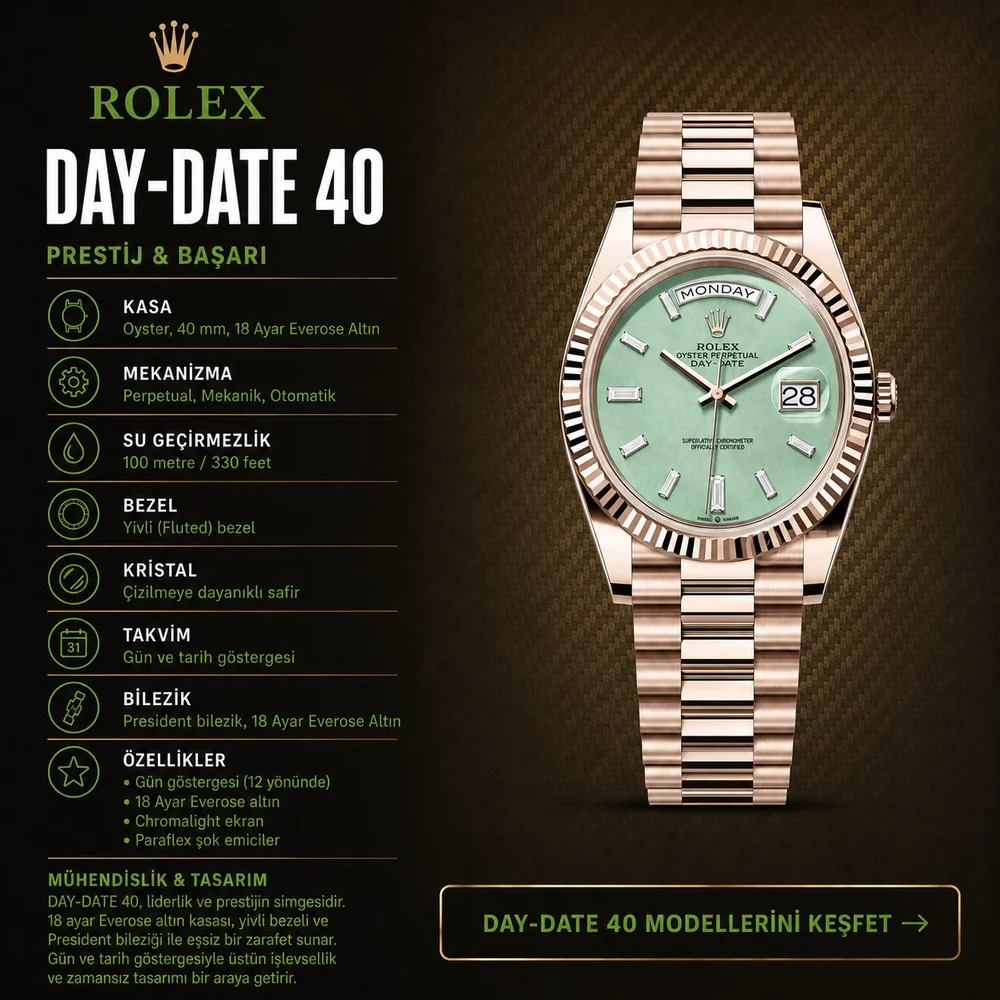 Rolex Day-Date eta saat modelleri - Vipetasaat