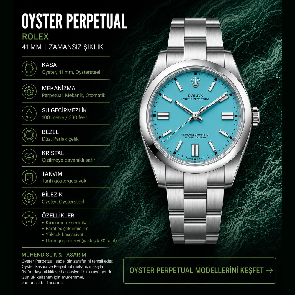 Rolex Oyster Perpetual eta saat modelleri - Vipetasaat