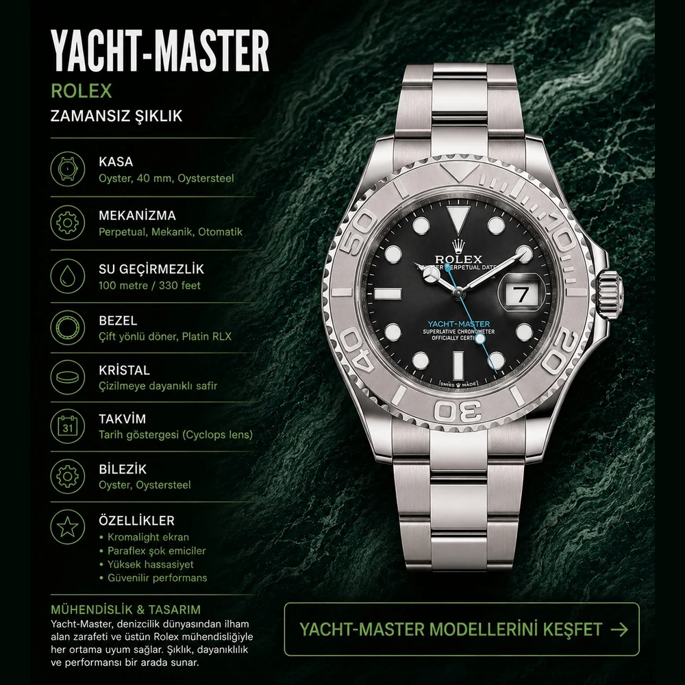 Rolex Yacht-Master eta saat modelleri - Vipetasaat