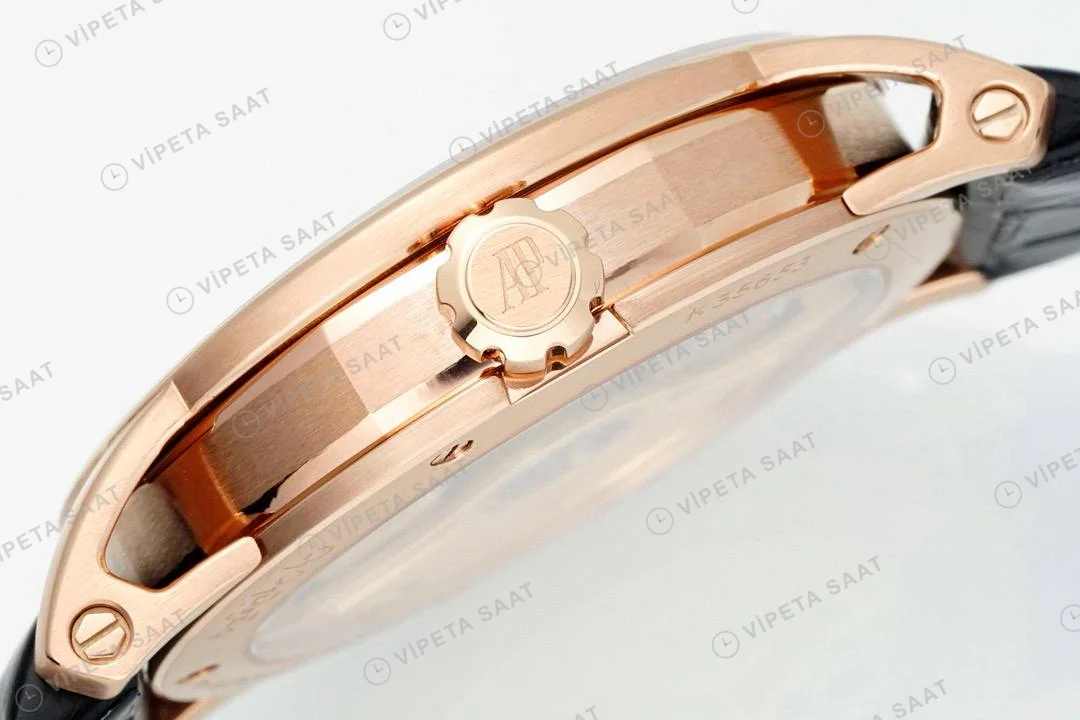Audemars Piguet Code 11.59 Rose Kasa 15210or 41mm Aps Factory 4302 Super Clone ETA Saat yan görünüm