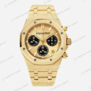 Audemars Piguet Royal Oak 26240ba Gold Kadran Aps Factory 4401 Super Clone ETA Saat detay 5