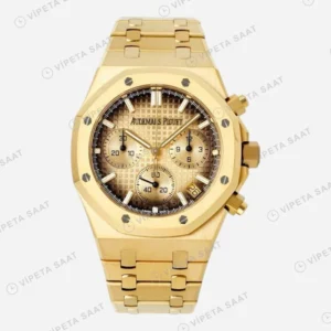 Audemars Piguet Royal Oak 26240ba Siyah Kenar Gold Kadran Aps Factory 4401 Super Clone ETA Saat detay 4