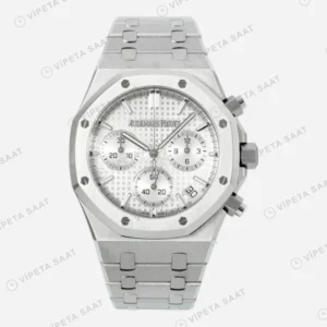 Audemars Piguet Royal Oak 26240st Damalı Kadran Aps Factory 4401 Super Clone ETA Saat karşıdan görünüm