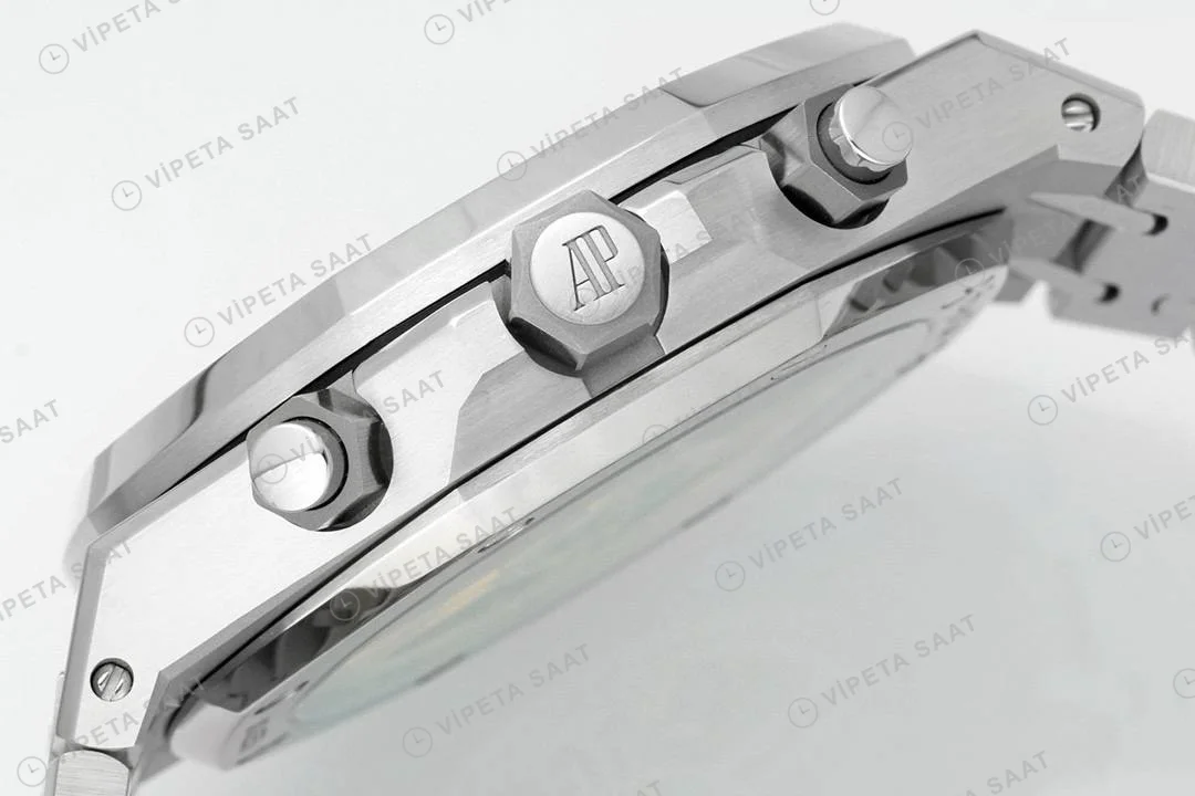 Audemars Piguet Royal Oak 26240st Mavi Kadran Aps Factory 4401 Super Clone ETA Saat yan görünüm
