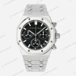Audemars Piguet Royal Oak 26240st Siyah Kadran Aps Factory 4401 Super Clone ETA Saat detay 6
