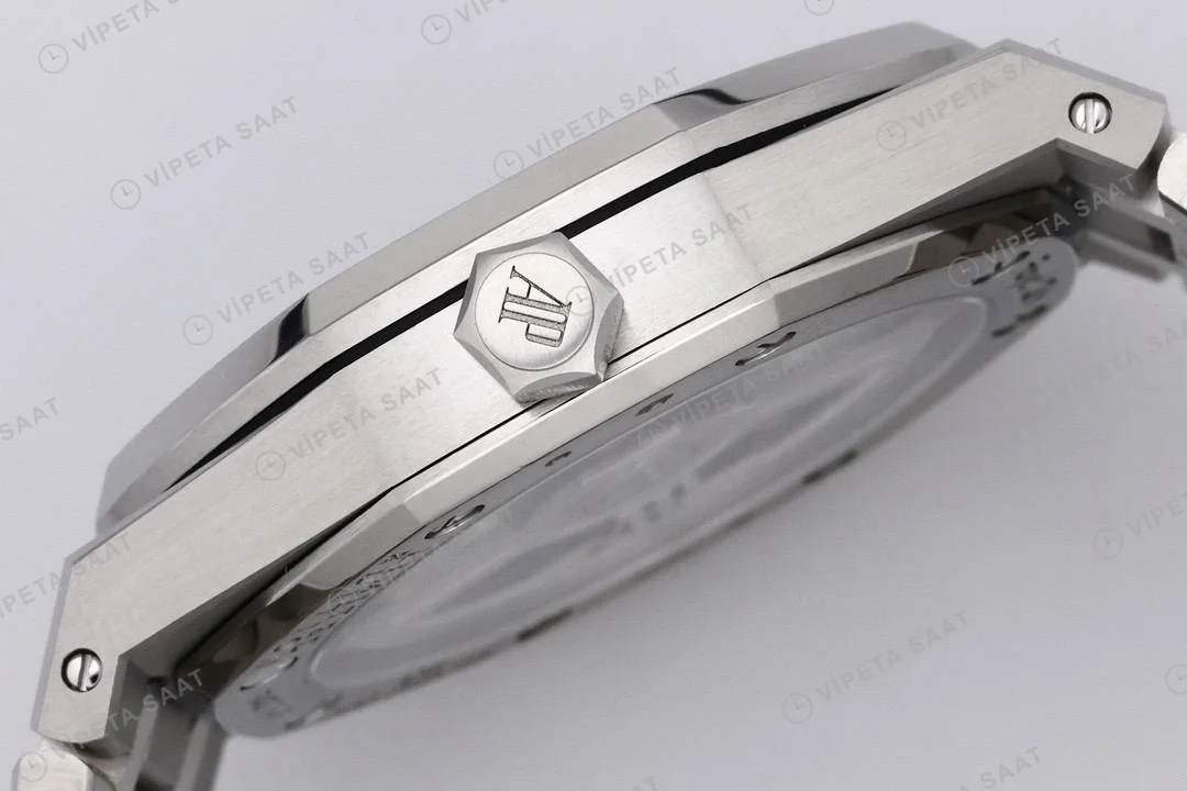 Audemars Piguet Royal Oak 41 Ice Blue 15510bc Super Clone ETA Saat detay 7