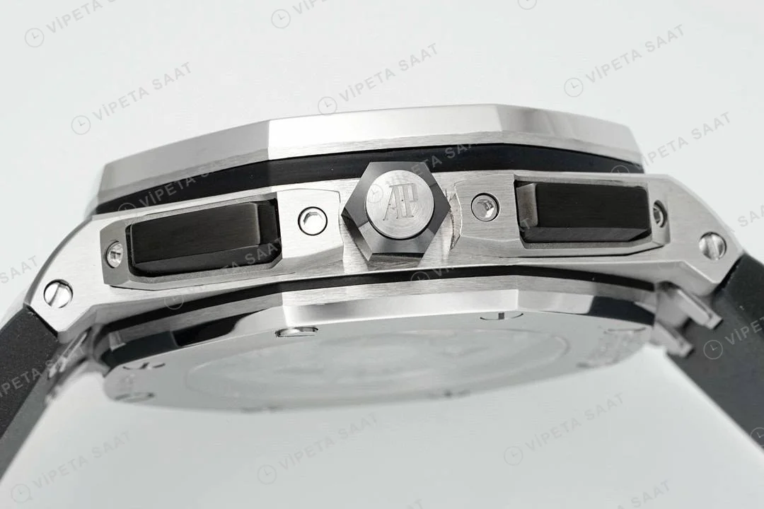 Audemars Piguet 26420 Royal Oak Offshore Gri Kadran 44mm Super Clone ETA Saat detay 5
