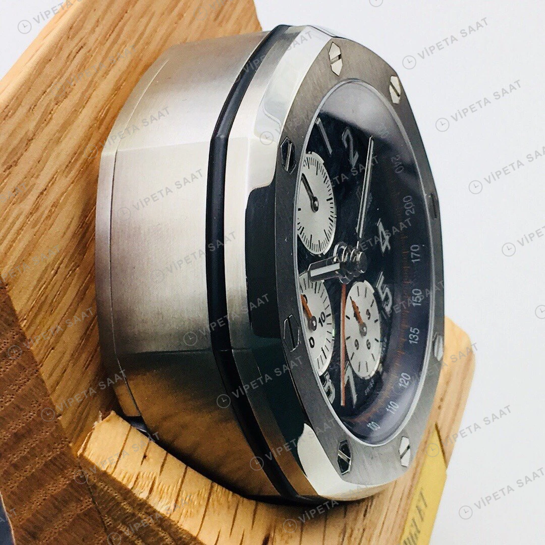 Audemars Piguet Royal Oak Offshore Kronograf Mavi Kadran Çelik 42mm Super Clone ETA Eta Saat detay 6