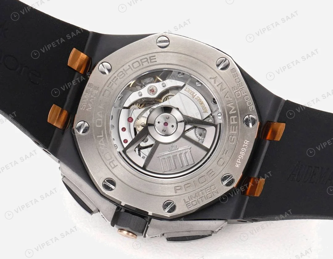 Audemars Piguet Royal Oak Offshore Pride of Germany 44mm Super Clone ETA Saat detay 6