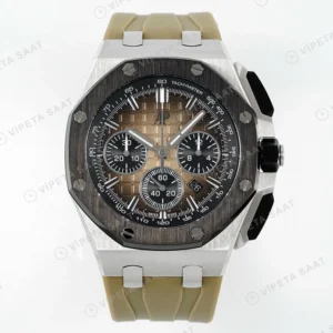 Audemars Piguet 26420 Royal Oak Offshore Selfwinding Chronograph 44mm Super Clone ETA Saat karşıdan görünüm