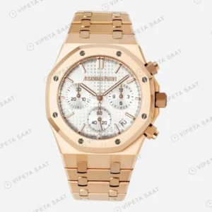 Audemars Piguet Royal Oak Rose 26320or Gümüş Kadran Aps Factory 4401 Super Clone ETA Saat detay 4