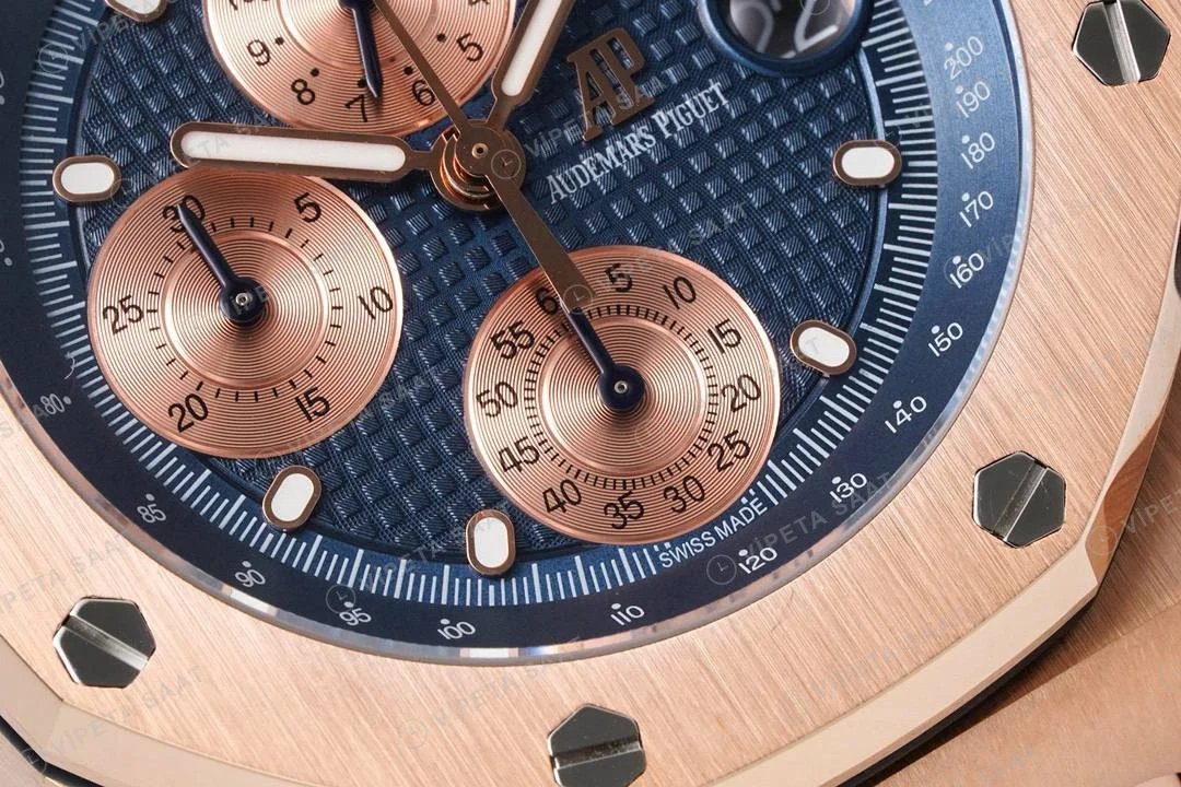 Audemars Piguet Royal Rose Chronograph 44 ETA Saat detay 6