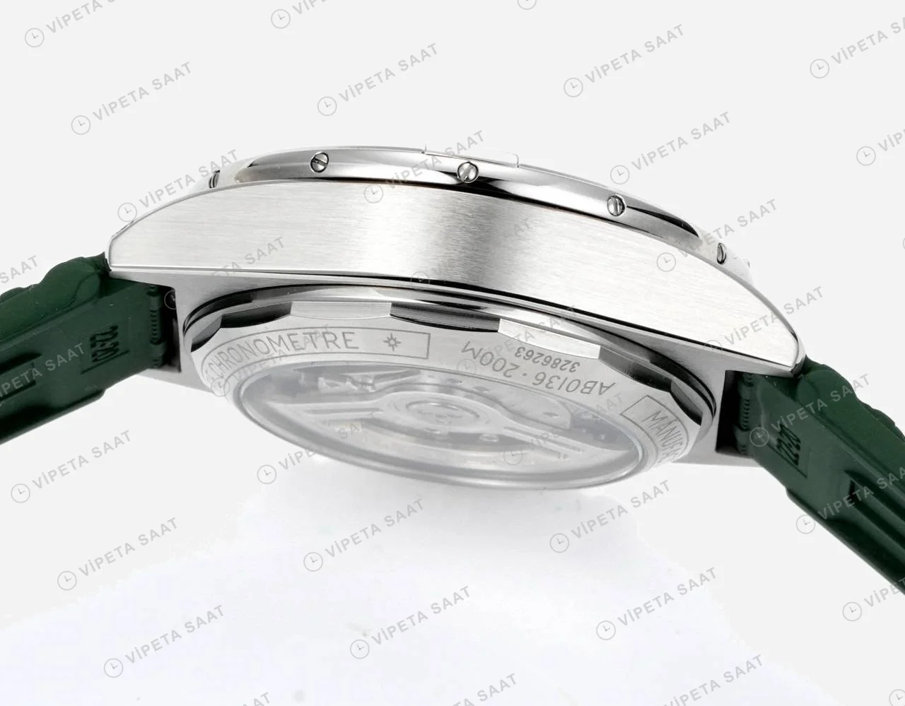 Breitling Chronomat B01 42 Yeşil Pırlanta detay 10