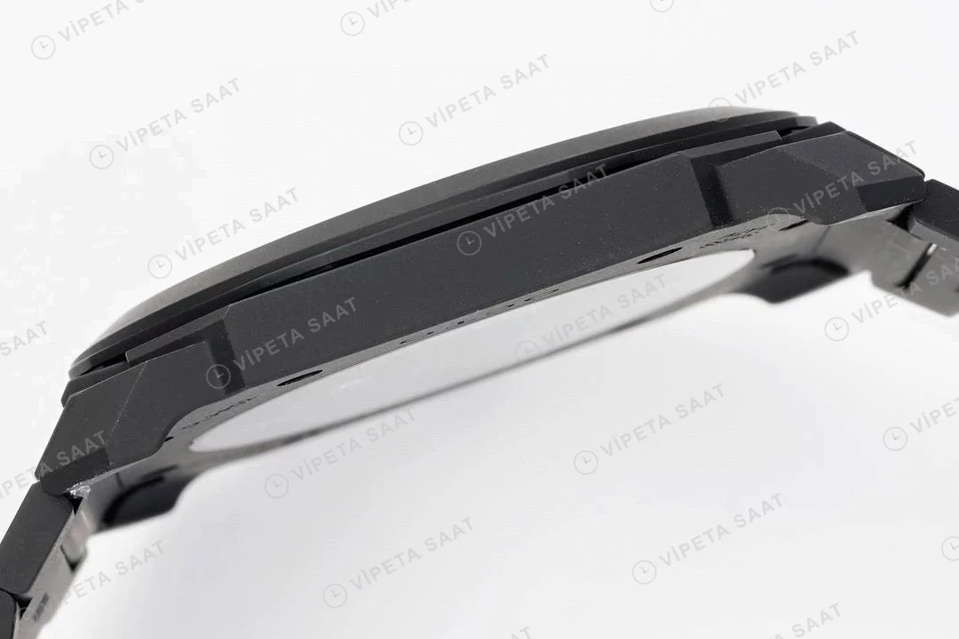 Bvlgari Octo Finissimo Siyah Seramik Super Clone ETA Saat detay 4