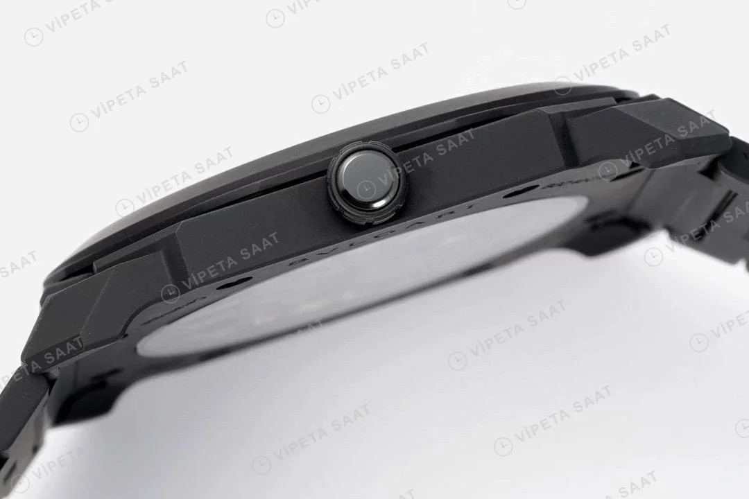 Bvlgari Octo Finissimo Siyah Seramik Super Clone ETA Saat detay 9
