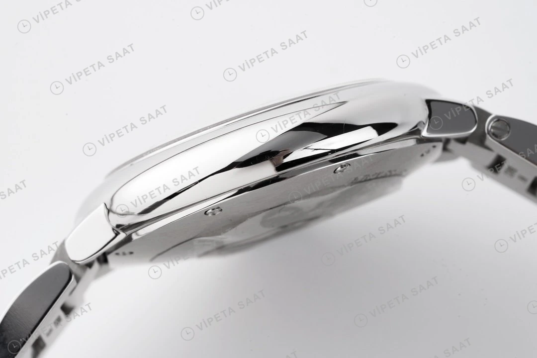 Cartier Ballon Bleu Pembe Kadran Çelik 33mm Super Clone ETA Eta Saat detay 5