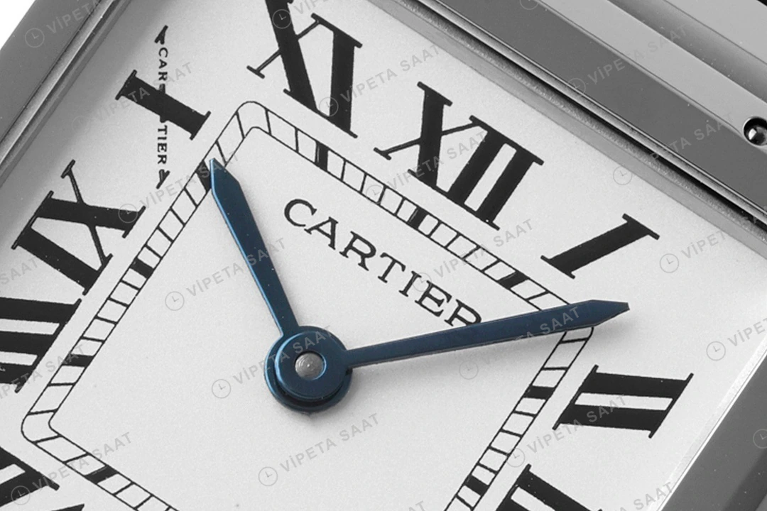 Cartier Panthere 27 mm Çelik Quartz Super Clone ETA Saat detay 6