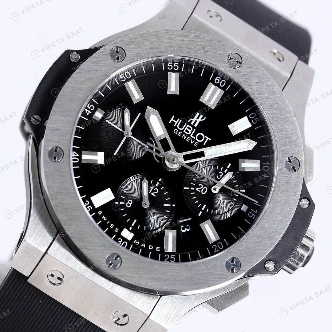 Hublot Big Bang 44 Mm Steel HUB 4100 Super Clone ETA Saat detay 2