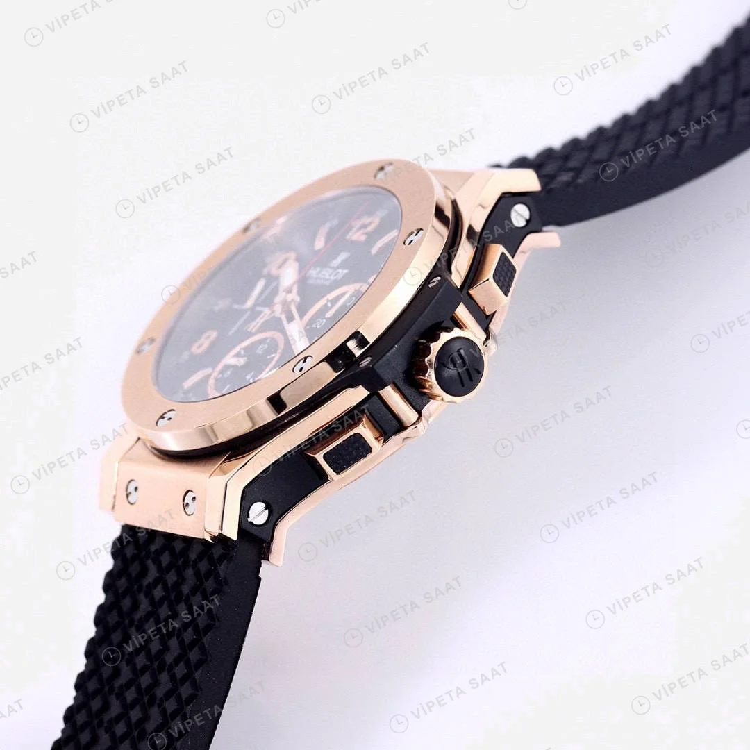 Hublot Big Bang Rose Gold 44 Mm Chronograph Super Clone ETA Saat detay 7