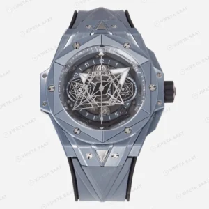 Hublot Big Bang Sang Bleu II Grey Ceramıc 45mm Super Clone ETA Saat görsel