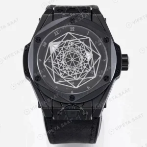 Hublot Big Bang Sang Bleu King Black HUB1223 Super Clone ETA Saat detay 4