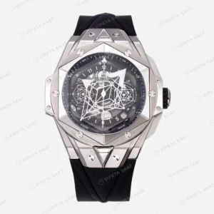 Hublot Big Bang Sang Silver 45mm Super Clone ETA Saat detay 7