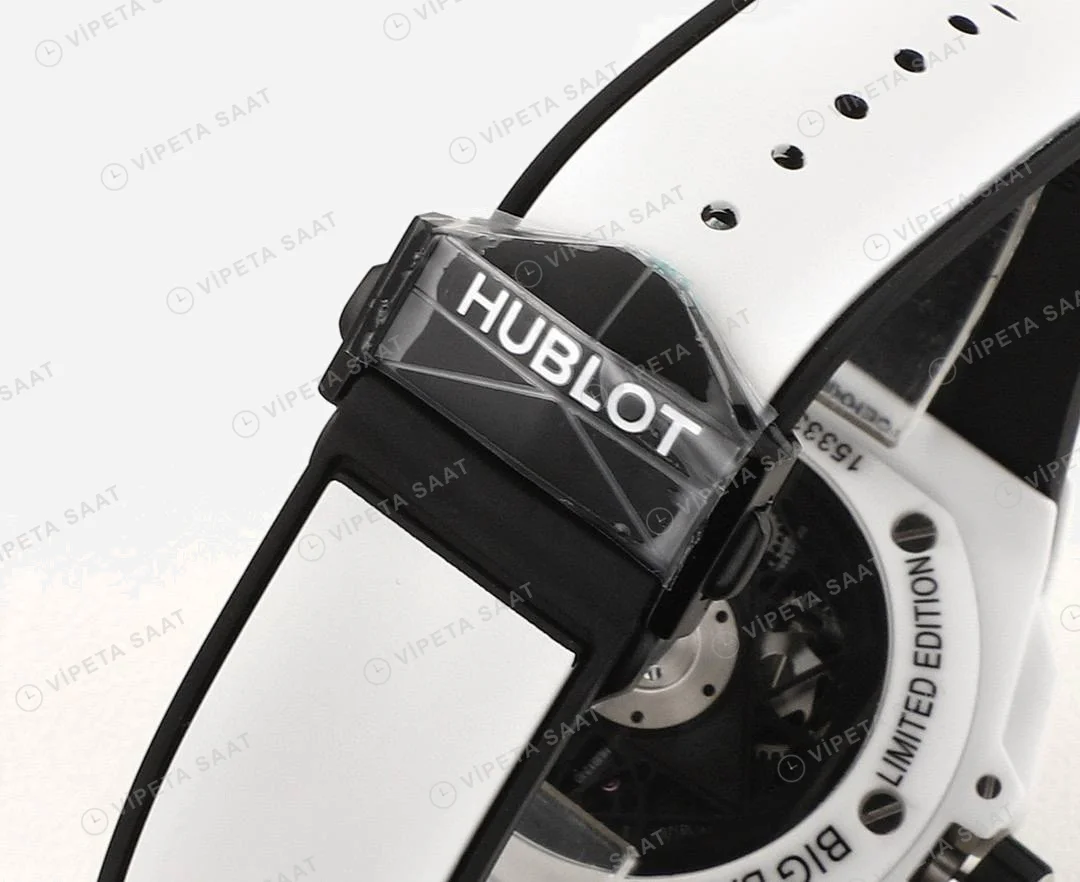 Hublot Big Bang Sang White II HUB1240 İskelet Kadran Super Clone ETA Saat detay 9