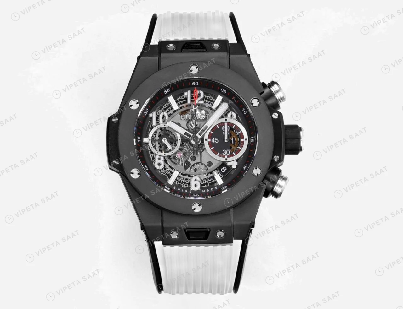 Hublot Big Bang Unico Ceramic Mat Kasa 42mm Super Clone ETA Saat görsel