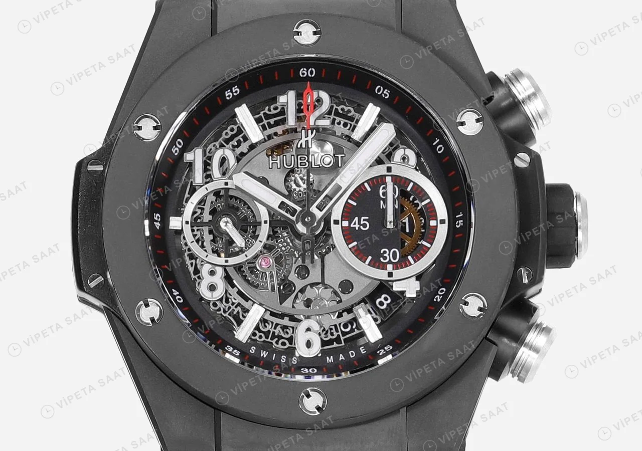 Hublot Big Bang Unico Ceramic Mat Kasa 42mm Super Clone ETA Saat detay 2