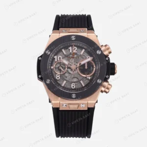 Hublot Big Bang Unico Rose Gold Seramik İskelet Kadran Super Clone ETA Saat detay 7