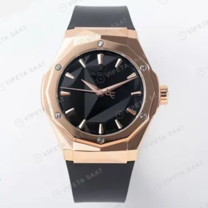 Hublot Classic Fusion Orlinski King Gold Super Clone ETA Saat detay 12