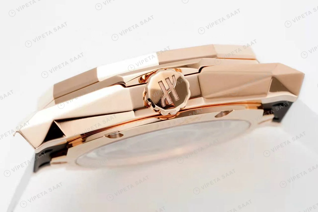 Hublot Classic Fusion Orlinski King Gold White 40 Mm Super Clone ETA Saat detay 10