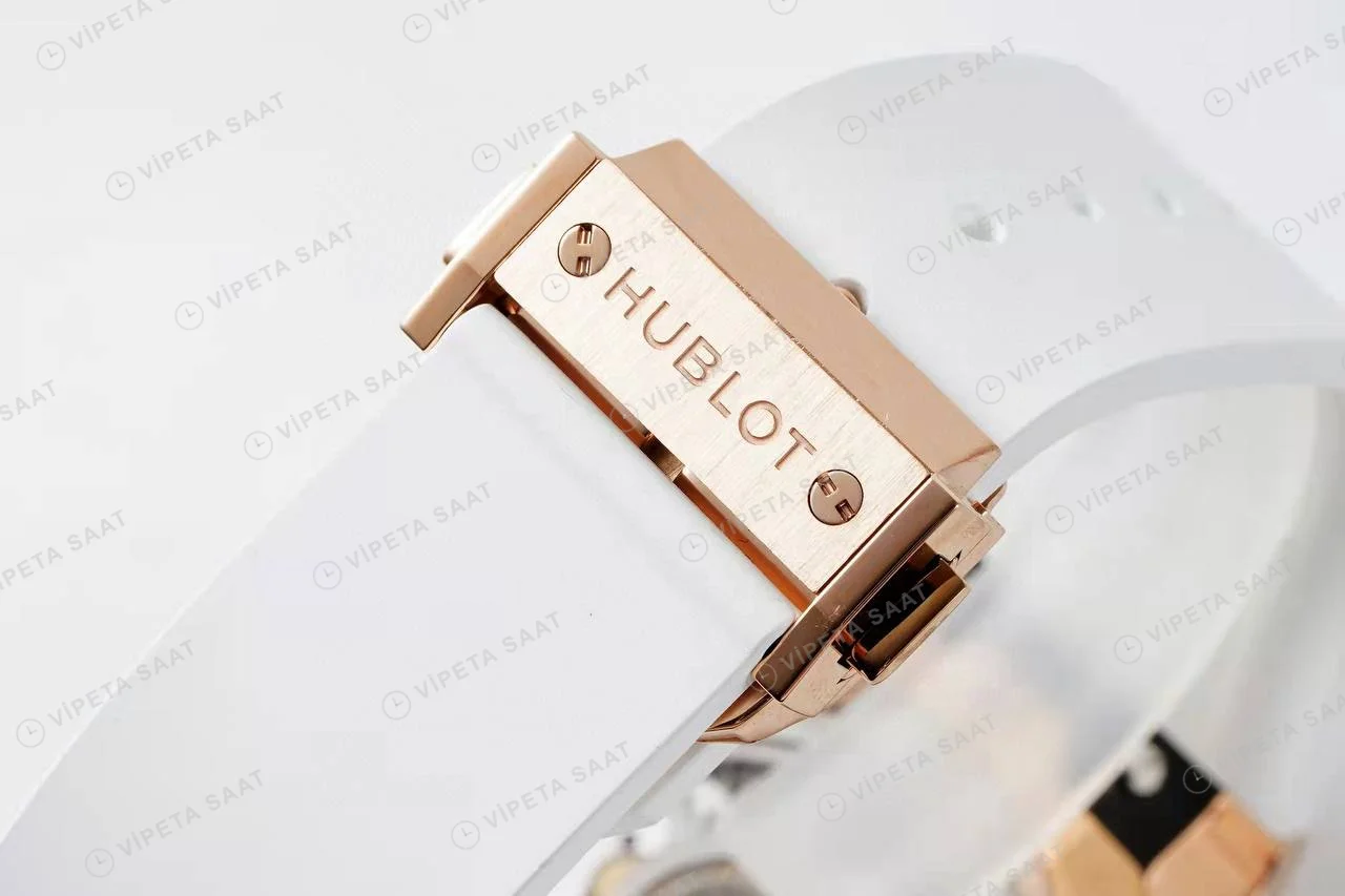 Hublot Classic Fusion Orlinski King Gold White 40 Mm Super Clone ETA Saat detay 6